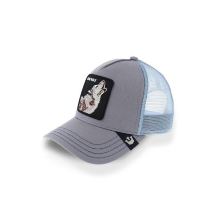 Gorra Goorin Bros 101-0389 The Lone Wolf White Bicolor Gris Unitalla