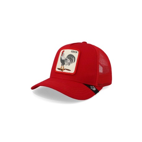 Gorra Goorin Bros 101-0996 Rooster Trucker Rojo Unitalla