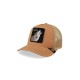 Gorra Goorin Bros 101-0997 Lone Wolf Trucker Naranja Claro Unitalla