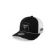 Gorra Hooey Cowboy5 Panel Trucker Square Patch Negro Unitalla