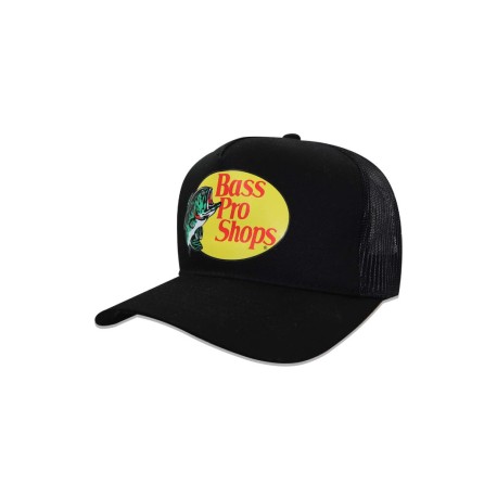 Gorra Bass Pro Shop Canoe Trucker Negro Unitalla