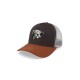Gorra Cara Blanca Cb07 Cow Visor Suede Trucker Gris Unitalla