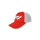 Gorra Formula 1 Trucker Logo Rojo/Blanco Unitalla